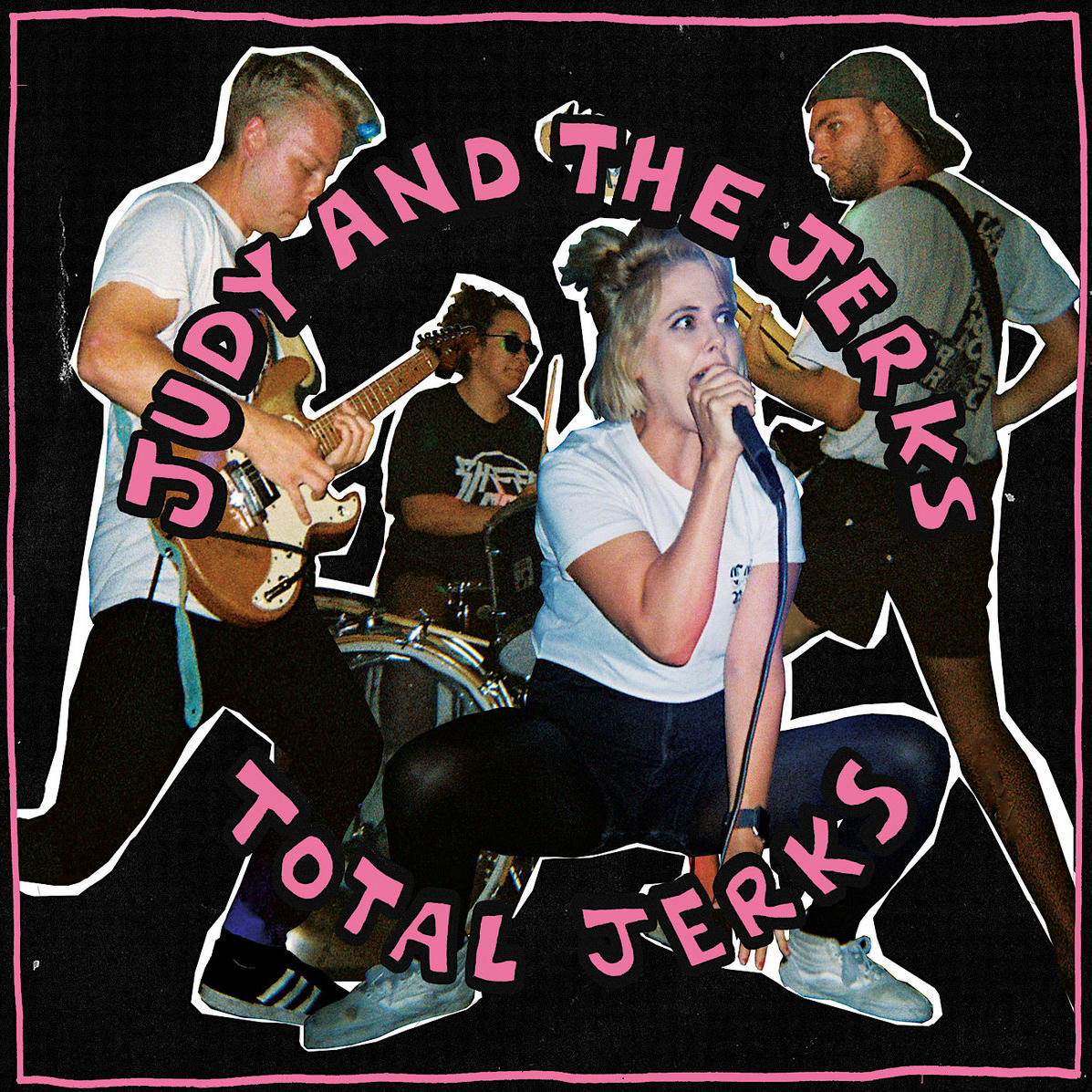 A picture of the band performing